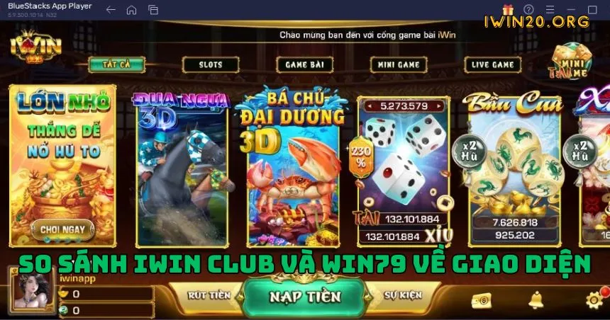 Đôi nét về cổng game iWin Club và Win79